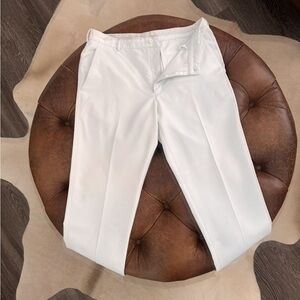 Men's Nike White/Blue Golf Trousers